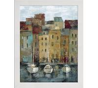 Frame Company Watson Range Old Town PortII by Silvia Vassileva, Frame - A2, White