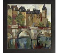 Frame Company Watson Range Paris Late SummerII by Silvia Vassileva, Frame - 40 x 40 cm, Black