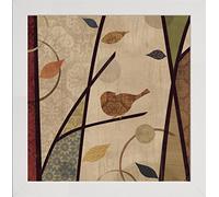 Frame Company Watson Range Pieces of Nature I Spice by Veronique Charron, Photo Frame - 20 x 20 Inches, White