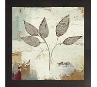 Frame Company Watson Range Silver Leaves III by Mark Wiens, Photo Frame - 40 x 40 cm, Black