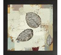 Frame Company Watson Range Silver Leaves IV by Mark Wiens, Photo Frame - 40 x 40 cm, Black