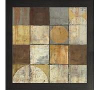 Frame Company Watson Range Tango Square II Neutral by Mike Schick, Photo Frame - 12 x 12 Inches, Black