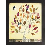 Frame Company Watson Range The Seasons Iii by Courtney Prahl Picture Frame, Wood - A3, Black