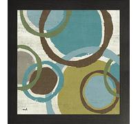 Frame Company Watson Range Vintage Bubbles I by Moira Hershey, Photo Frame - 20 x 20 Inches, Black