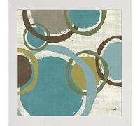 Frame Company Watson Range VIntage Bubbles II by Moira Hershey, Photo Frame - 10 x 10 Inches, White