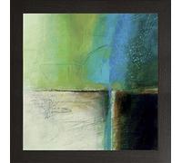 Frame Company Watson Range Water by Jane Davies Picture Frame, Wood - 12 x 12 Inches, Black