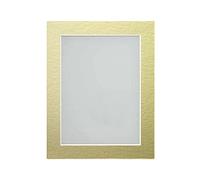 Frame Company Watson Rustic Picture Photo Frame fitted with Perspex, A1 with Gold Mount for image size A2