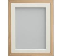 Frame Company Webber Beech with Ivory Mount, 12x10 for 9x7 inch