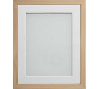 Frame Company Webber Beech with Off-White Mount, 10x8 for 8x6 inch