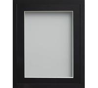Frame Company Webber Black with Black Mount, 14x11 for 12x8 inch