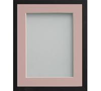 Frame Company Webber Black with Pink Mount, 7x5 for 6x4 inch