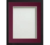 Frame Company Webber Black with Plum Mount, A4 for A5