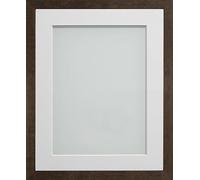 Frame Company Webber Brown with Off-White Mount, 24x18 for 18x12 inch