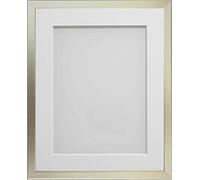 Frame Company Winford Range Champagne Gold Wooden Picture Frame With Choice of Mount Colours
