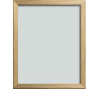 Frame Company Wooden Picture Frame - Oak Classic Wood Frame for Photos, Artwork & Wall Display - Elegant Home Décor Frame, 8x8 inch - Multiple Colours Available