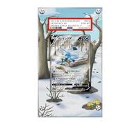 Frame Compatible with Pokémon Glaceon V 175/203 - Evolving Skies - Extended PSA Artwork Protective Card Display Case