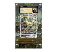Frame Compatible with Pokemon Pokemon Leafeon VStar GG35 - Crown Zenith - Extended CGC Artwork Protective Card Display Case