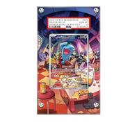 Frame Compatible with Pokémon Team Rocket's Mewtwo Ex 125/098 - Destined Rivals - Pokémon PSA Extended Artwork Protective Card Display Case - Fits PSA / CGC / TAG
