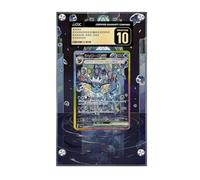 Frame Compatible with Pokémon Vaporeon Ex 149/131 - Prismatic Evolutions - Pokémon CGC Extended Artwork Protective Card Display Case - Terastal Festival