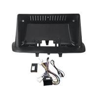 Frame Dash Panel Trim 9 Inch Car Radio Plastic Fascia Panel Frame Fit For RENAULT Megane 3 2008-2016 Installation DVD GPS Mp5 Dash Mount Kit Navigation Panel Frame(Frame Cable Canbus)