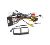 Frame Dash Panel Trim 9 Inch Double Din Car Interior Dashboard Dvd Stereo Radio Frame Fascia Panel Fit For Hyundai Sonata 7 LF 2014-2017(Cable Canbus)