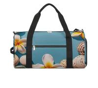 Frame Exotic Floral Pattern Printing Gym Bag for Men Women, Waterproof Gym Tote Bags, Large Duffel Bag for Travel Workout