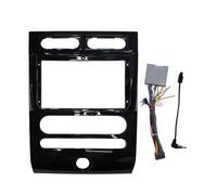 Frame Fascia Adapter Canbus Box Decoder Radio Dash Fitting Panel Kit For Expedition For Edge For Mustang Dashboard(Full Set AT AC Low)