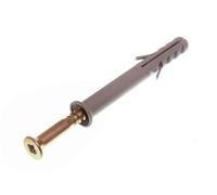 Frame Fixing Screw With Nylon Wall Plug Window Anchor M10 X 80Mm Pack Of 4