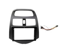 Frame for Car Radio Installation,Din Panel Frame Fit Use For Chevrolet Spark/BEAT/MATIZ 2011-2015 9-inch Car Interior Dashboard Accessories Decorative Panel Radio DVD Frame(C)