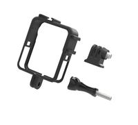 Frame for Sports Camera Protective Case Supporting External Attachments Like Sound Device and Lighting Mic Quick Release