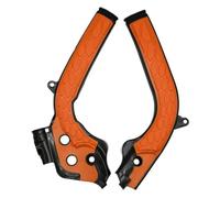 Frame Guard Protection Cover Compatible with EXC250 EXC300 Motocross X-Grip Compatible With SX125 SX150 SX250 SXF250 SXF350 SXF450 Models 2017-2019(Orange Black)