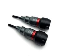 Frame Guards Compatible With For FZ-07 2014-2020 For MT-07 2014-2025 Frame Sliders Crash Protector Falling Protection Pad Modification Accessories(Red,Size2)