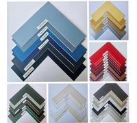 Frame it by Lesley Custom Picture Mounts, Multiple Colours Available, 1400 Micron Mountboard, Maximum Size 120x81cm, Minimum Border 2.5cm (Maximum 20 x 16 inches (508x406mm))