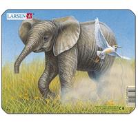 Frame Jigsaw Puzzle -Elephant
