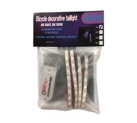 Frame Lighting LED Frame Fairy Lights Frame Light Strip Waterproof Dustproof Warning Light Night Ride Battery Operated Battery Box Lighting System LED