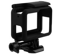 Frame Mount Case Compatible with GoPro Hero 7/6/5/(2018) Accessories Black Action Camera Case Plastic Frame Mount Screen Protector Top Open Protective Housing Case with Quick Release Bracket
