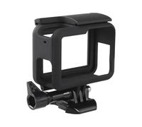 Frame Mount Case for GoPro Hero 5/6/7 (2018), Black Action Camera Case, Side and Top Opening Protective Housing Cases with Quick Release Bracket