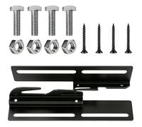Frame Mounting Plates - Reinforced Structural Fasteners, Universal Slot Adjustment, Industrial Grade | Secure Bolting System Component, for Decorative Backing Panels Alignment Stability