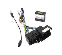 Frame Navigation Fascia Trim Car Radio Fascias Frame Fit For VW Multivan T5 2003-2015 9 Inch Stereo Panel Harness Power Cable Adapter Canbus Mount Kit Car Radio Fascia Panel(Cable CANBus)