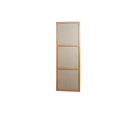 Frame One Panel Room Divider Natural Oak/Linen