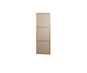 Frame One Panel Room Divider Natural Oak/Linen