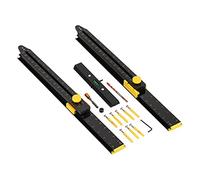 Frame Positioning Punch Aluminium Alloy Positioning Square with Punch Tool, Adjustable Frame Locator Set for Photo Frame Installation, Includes Spirit Level and Drill Bits