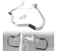Frame Protection Motorcycle Accessories Frame Falling Protector Engine Guard Crash Bar For Harley For Davidson For Dyna Fat Bob FXDF CVO 2009(Chrome)