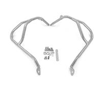 Frame Protector Bumper Guard G310GS Motorcycle Upper Or Lower Crash Bar Engine Guard Frame Cage Fall Protector Fit For BMW G310R G310GS 2017-2024(Silver Upper Bumper)