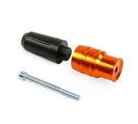 Frame Protector Exhaust Sliders For SUZUKI GSR600 Motorcycle Crash Pads Frame Protector Accessories Motorcycles Screw Holes 8mm(Orange)