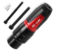 Frame Protector Falling Protector Motorcycle Exhaust Frame Sliders For Y-AMAHA MT15 MT-15 2015 2016 2017 2018 2019 2020 Crash Pads(Black- Silver)