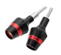 Frame Protector Motorcycle Engine Falling Protection For KAWASAKI For ZX-6R For NINJA 2013-2018 2017 2016 2015 2014 Frame Slider Crash Protector(Black- Silver)