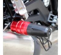 Frame Protector Motorcycle Exhaust Crash Pads Protector For Ducati XDiavel 1262S Dark 2021-2023 2022 Falling Protection Frame Slider(Black- Silver)