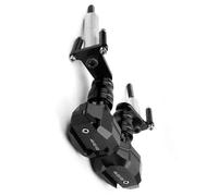 Frame Protector Motorcycle Falling Protection Frame Slider Crash Pad Protector For KAWASAKI For NINJA400 For Z400 2018-2023 2022 2021 2020 2019(Black- Silver)