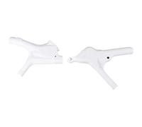 UFO Frame Guards For Honda CR125/250/500 90-01 White Ho02637-041